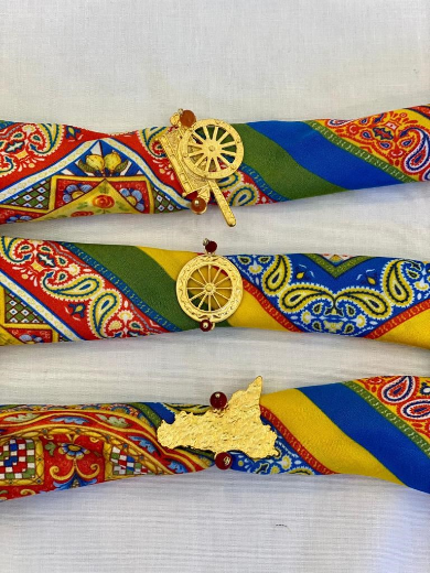 Braccialetto folk mattonella sole
