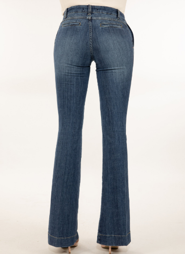 Jeans senza tasche best sale posteriori