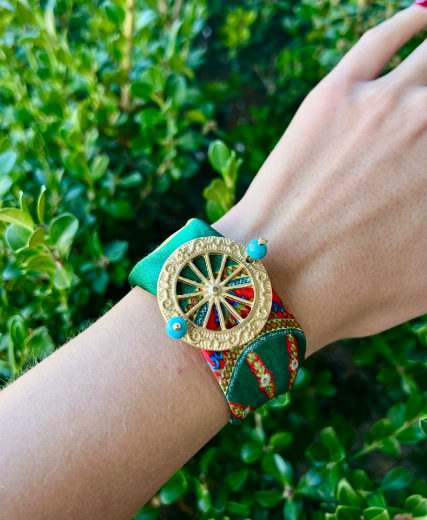 Immagine di BRACCIALETTO FANTASIA RUOTA FOLK