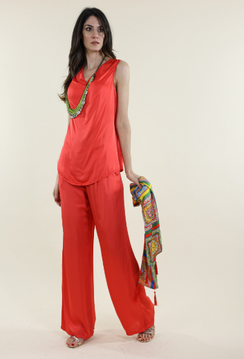 Immagine di PANTALONE LARGO CON TASCHE E ELASTICO