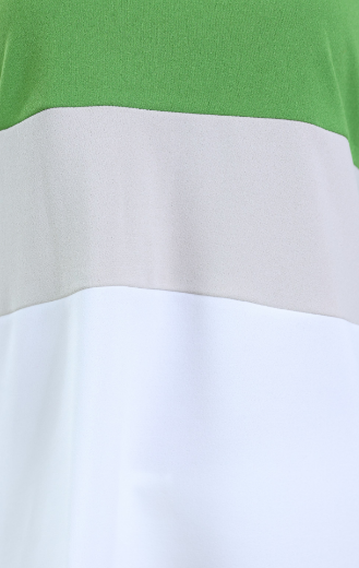 Immagine di CASACCA SCOLLO TONDO CON TAGLI 3 COLORI