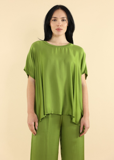 Immagine di CASACCA COLLO TONDO CON JERSEY SPALLA