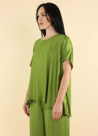 Immagine di CASACCA COLLO TONDO CON JERSEY SPALLA
