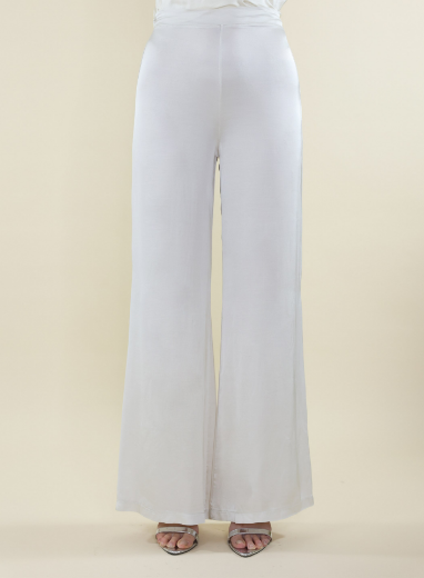 Immagine di PANTALONE CON ELASTICO MISTO SETA