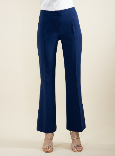 Immagine di PANTALONE A ZAMPETTA CON ZIP DAVANTI