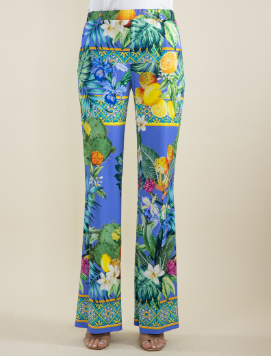Immagine di PANTALONE STAMPA NATURA IN JERSEY