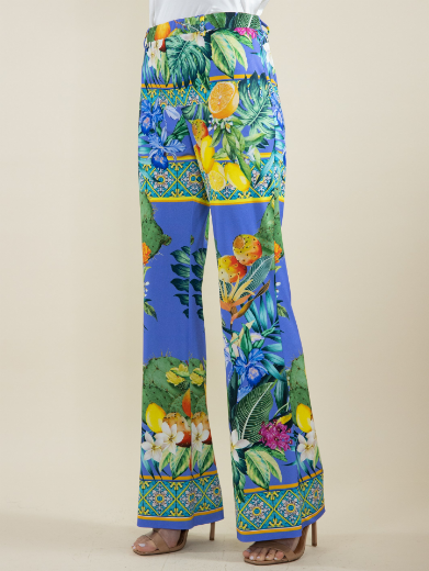 Immagine di PANTALONE STAMPA NATURA IN JERSEY