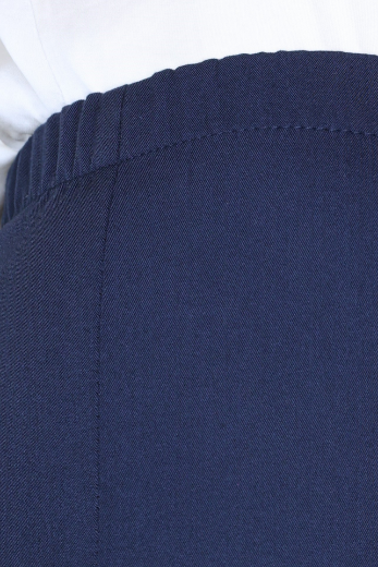 Immagine di Pantalone slim con elastico blu