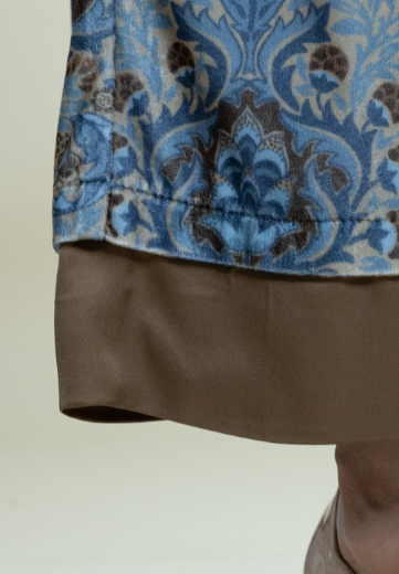 Immagine di Pantalone velluto fantasia barocco morris