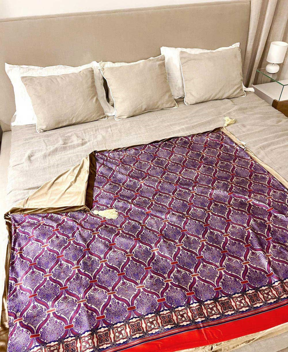 Immagine di COPERTA FANTASIA BAROCCO E VELLUTO