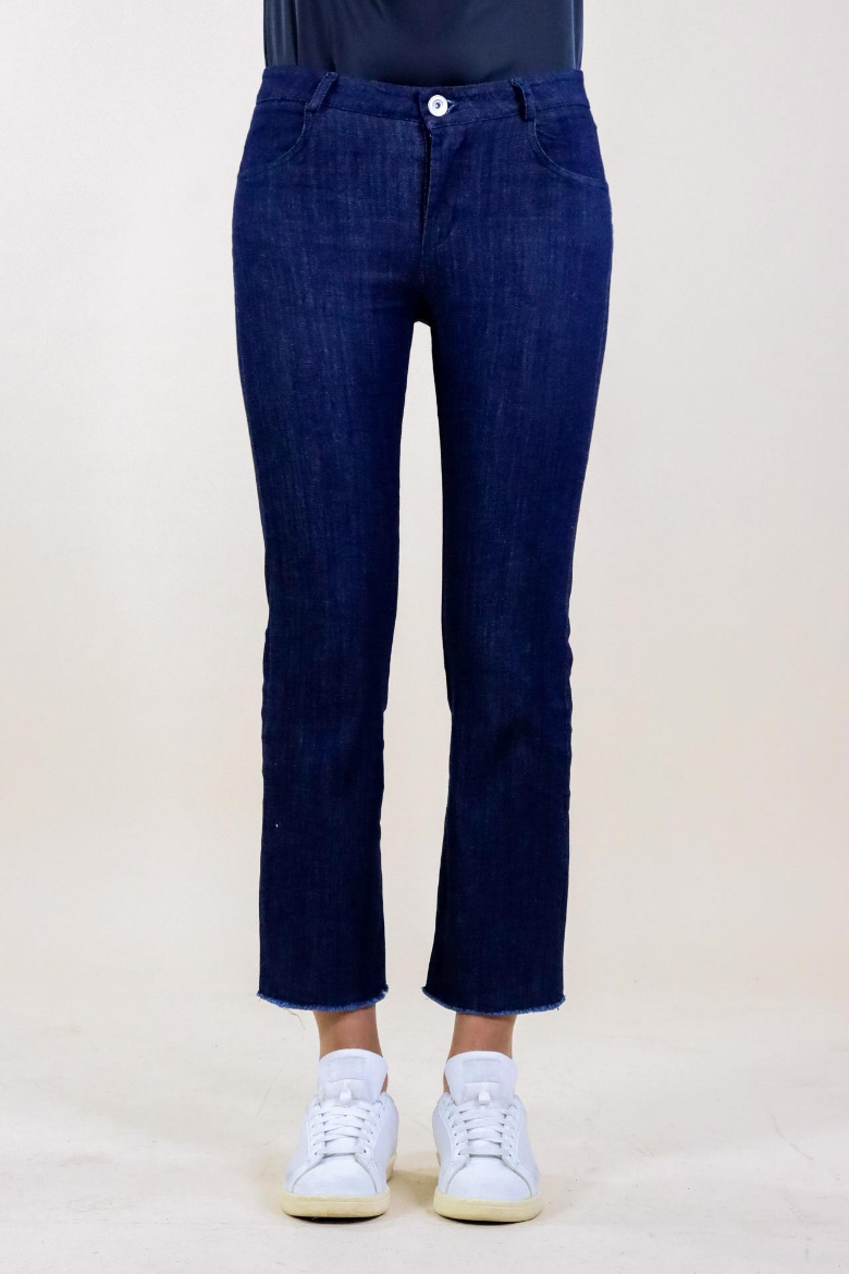 Immagine di JEANS A TROBETTA ALLA CAVIGLIA