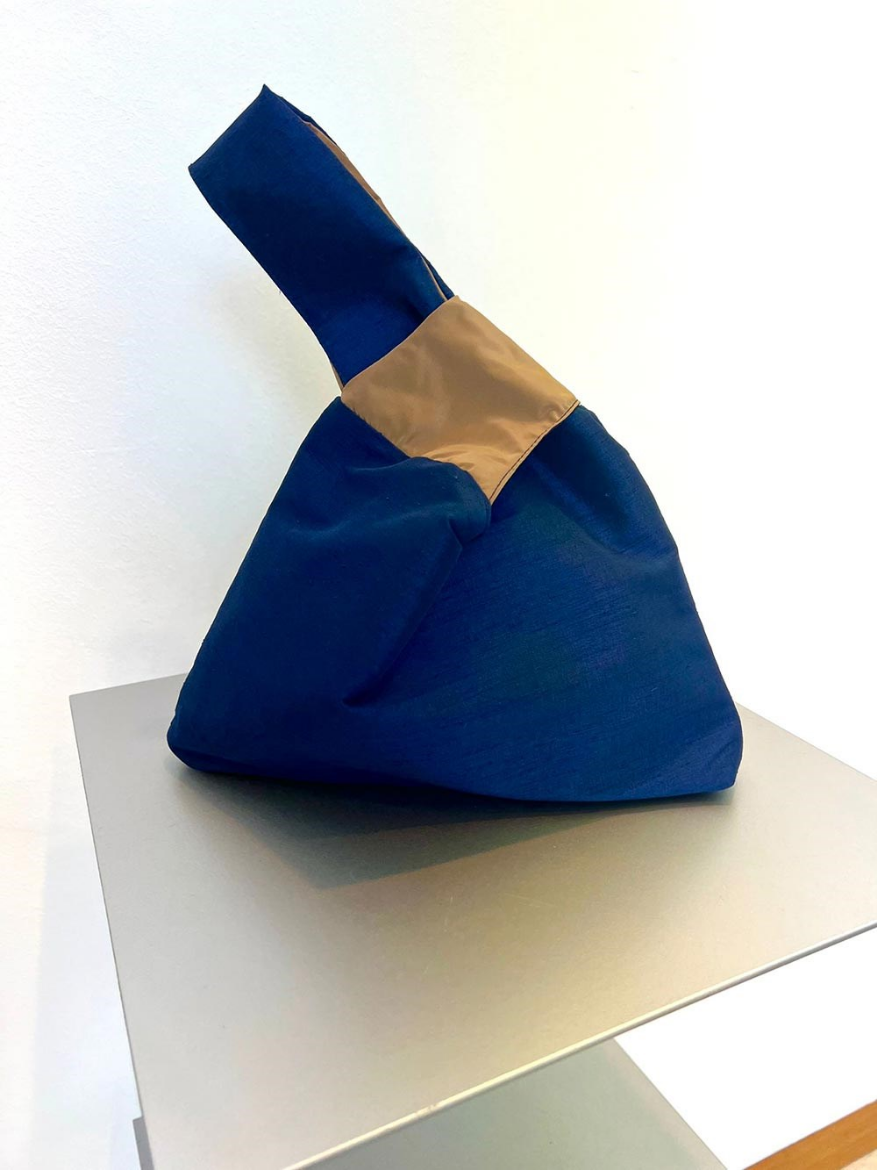 Immagine di BORSA "A NICA" TINTA UNITA TAFFETA'