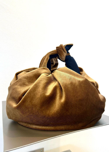 Immagine di BORSA "TRUSCIA" VELLUTO E TAFTA'       .