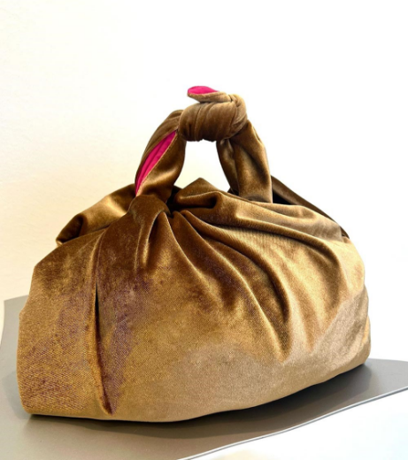 Immagine di BORSA "TRUSCIA" VELLUTO E TAFTA'