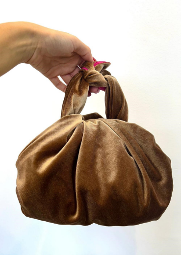 Immagine di BORSA "TRUSCIA" VELLUTO E TAFTA'