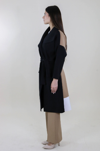 Immagine di CAPPOTTO 3 COLORI CON CINTURA