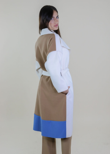 Immagine di CAPPOTTO 3 COLORI CON CINTURA
