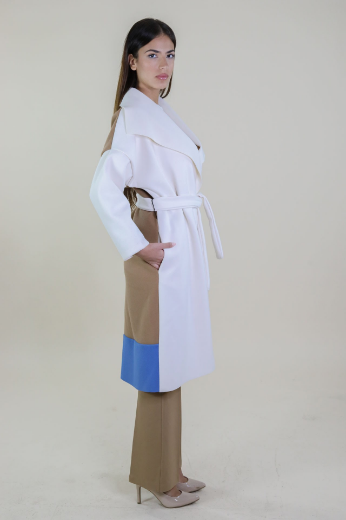 Immagine di CAPPOTTO 3 COLORI CON CINTURA