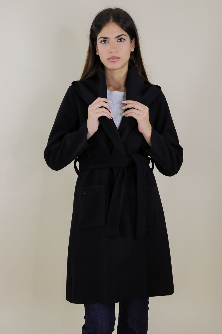 Immagine di CAPPOTTO CAPPUCCIO SFODERATO CON TASCHE
