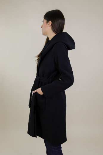 Immagine di CAPPOTTO CAPPUCCIO SFODERATO CON TASCHE