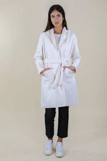 Immagine di CAPPOTTO CAPPUCCIO SFODERATO CON TASCHE