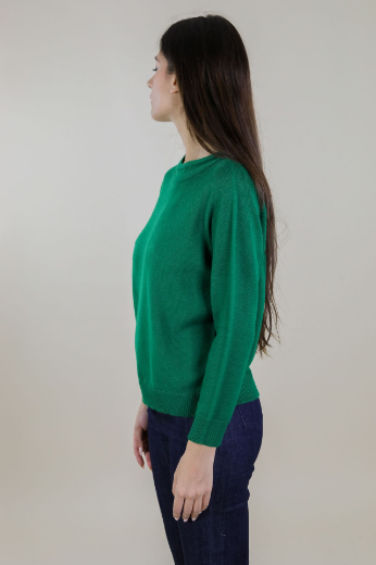 Immagine di MAGLIA GIROCOLLO A SCATOLA  MOTIVO COLLO