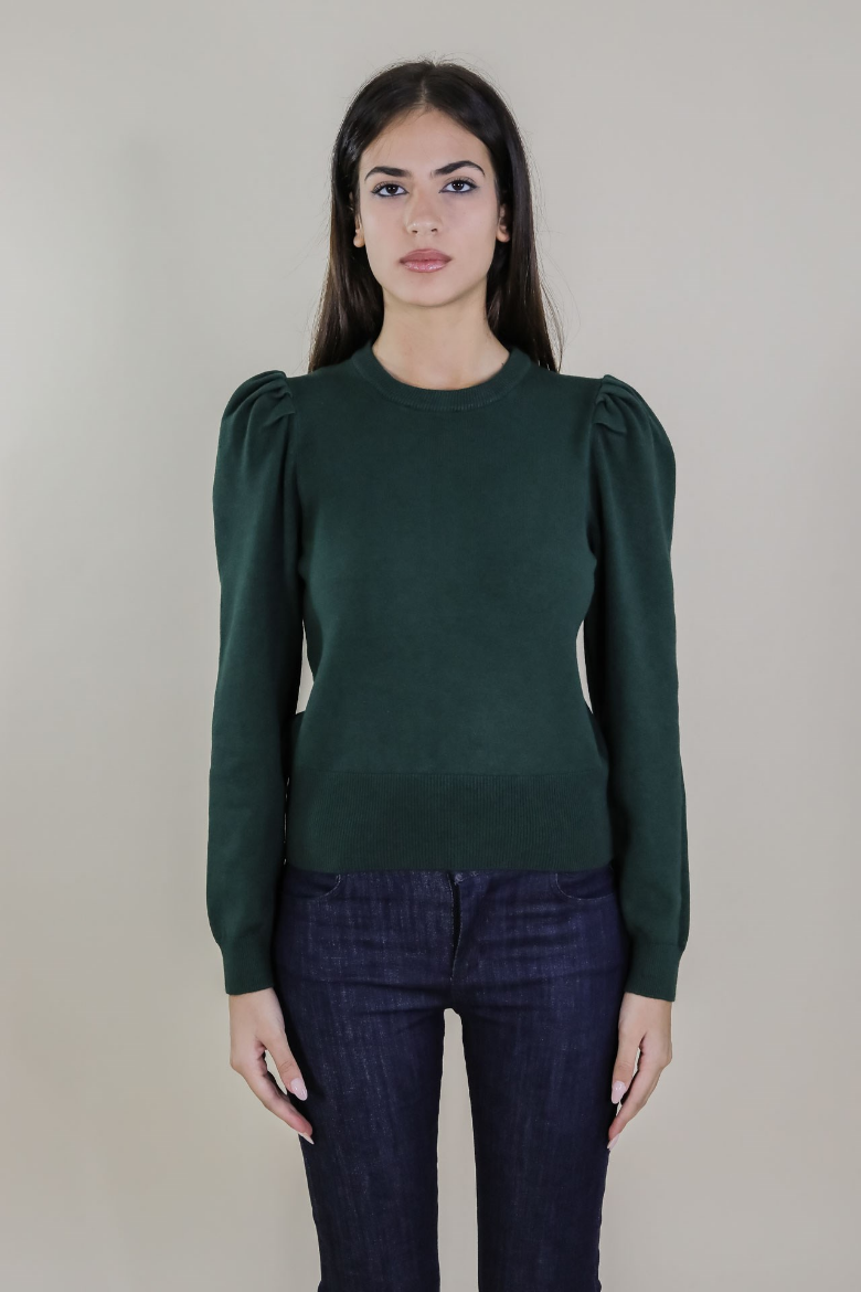 Immagine di MAGLIA SLIM CON MANICA PALLONCINO