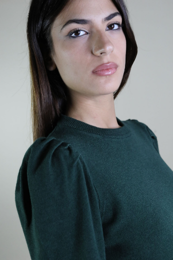Immagine di MAGLIA SLIM CON MANICA PALLONCINO