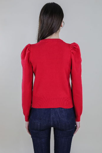 Immagine di MAGLIA SLIM CON MANICA PALLONCINO