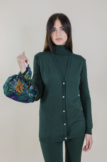 Immagine di CARDIGAN LUNGO CON BOTTONCINI