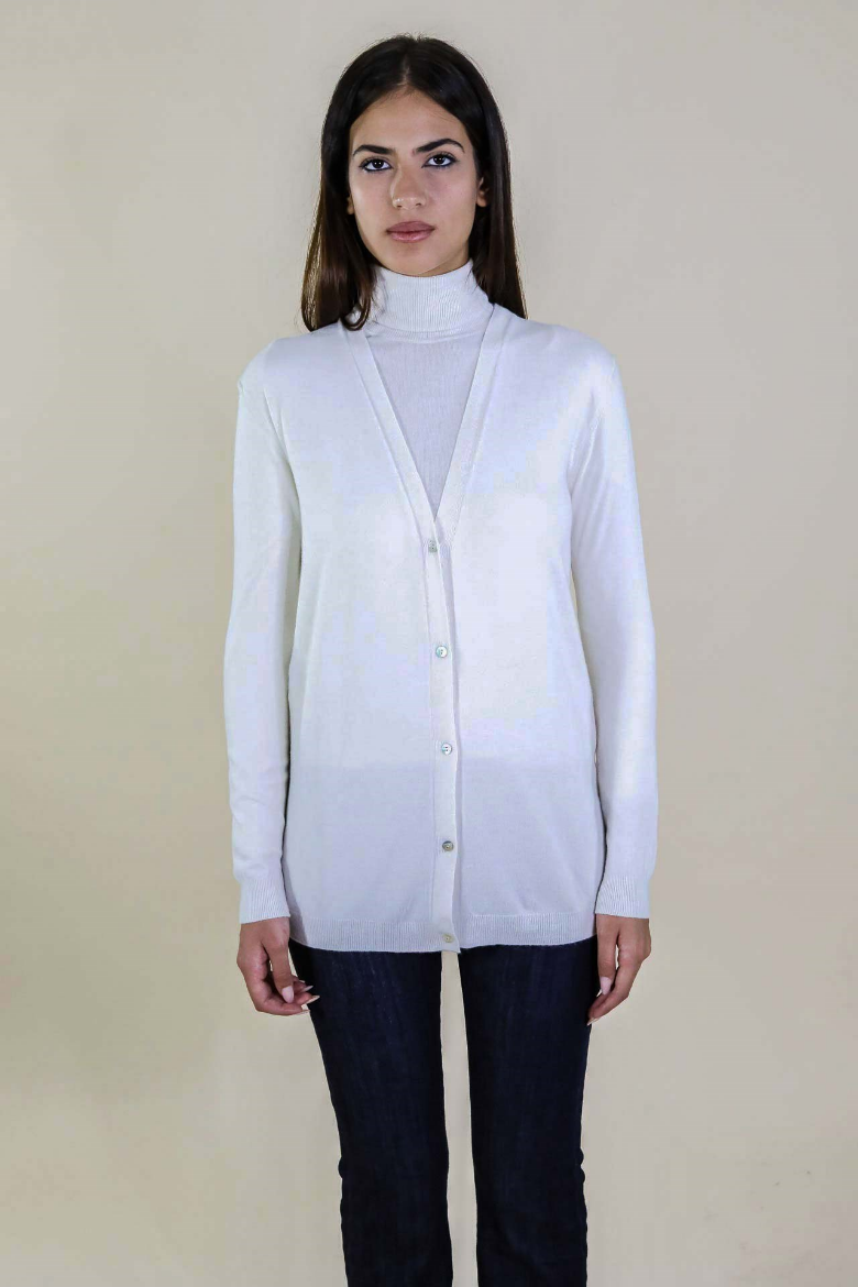 Immagine di CARDIGAN LUNGO CON BOTTONCINI