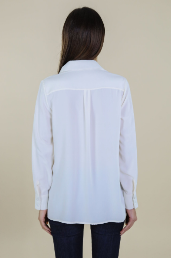 Immagine di CAMICIA CON COLLETTO E BOTTONI NASCOSTI