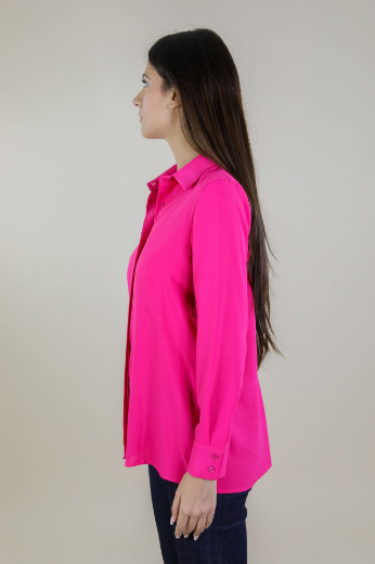 Immagine di CAMICIA CON COLLETTO E BOTTONI NASCOSTI