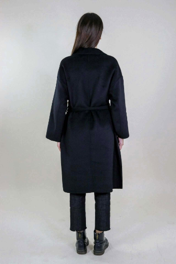 Immagine di CAPPOTTO CON REVERS TASCHE E CINTURA