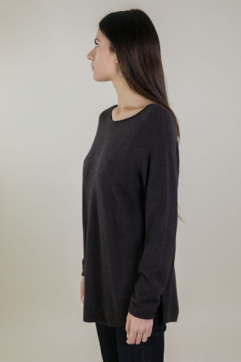 Immagine di MAGLIA RASATA CON SPACCHI ALTI