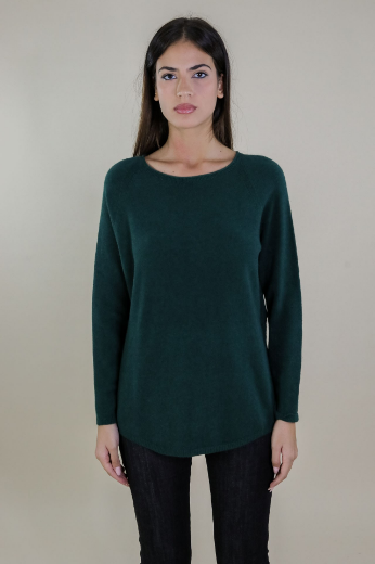 Immagine di MAGLIA RASATA CON SPACCHI ALTI