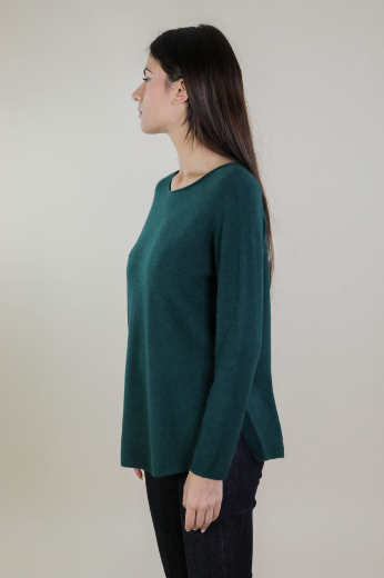 Immagine di MAGLIA RASATA CON SPACCHI ALTI