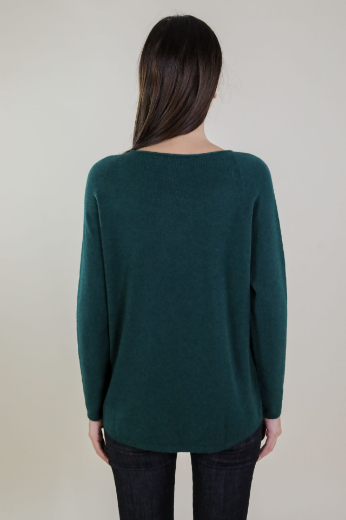 Immagine di MAGLIA RASATA CON SPACCHI ALTI