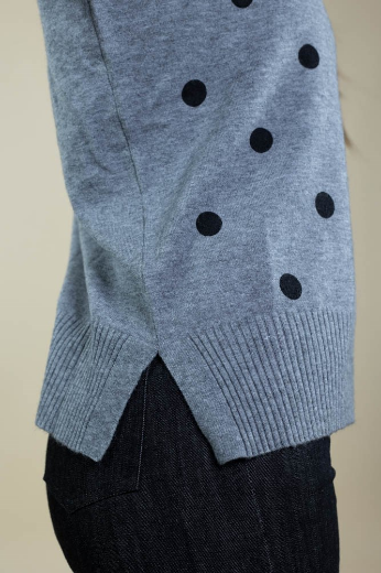Immagine di MAGLIA A SCATOLA A POIS