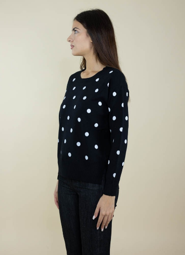 Immagine di MAGLIA A SCATOLA A POIS