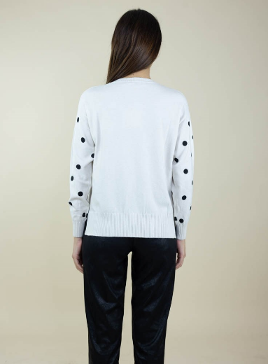 Immagine di MAGLIA A SCATOLA A POIS