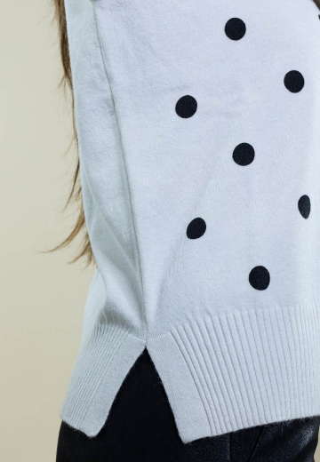 Immagine di MAGLIA A SCATOLA A POIS