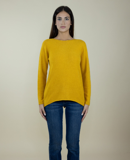 Immagine di MAGLIA RASATA CON SPACCHETTO DIETRO