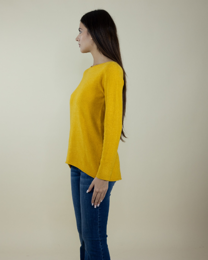 Immagine di MAGLIA RASATA CON SPACCHETTO DIETRO