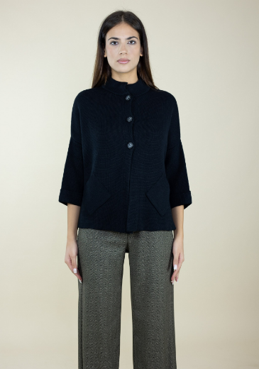 Immagine di CARDIGAN COLLO CRATERE CON TASCHE