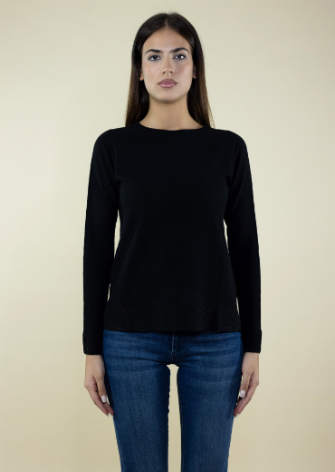 Immagine di MAGLIA GIROCOLLO E FONDO IN LUREX