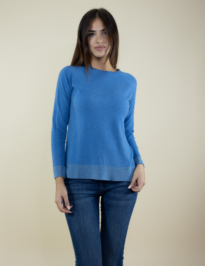 Immagine di MAGLIA GIROCOLLO E FONDO IN LUREX