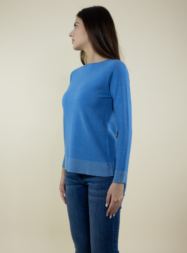 Immagine di MAGLIA GIROCOLLO E FONDO IN LUREX