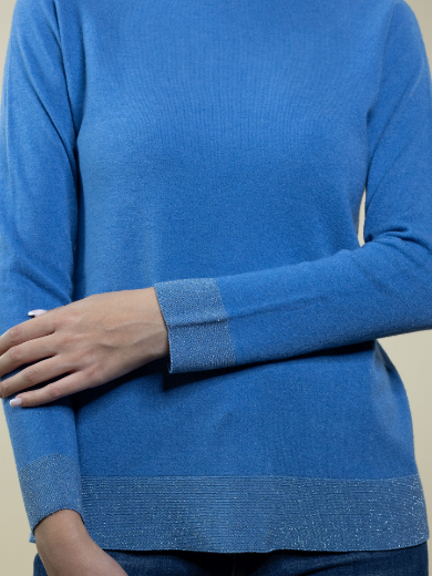 Immagine di MAGLIA GIROCOLLO E FONDO IN LUREX
