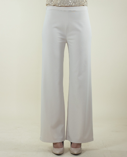 Immagine di PANTALONE PALAZZO IN SCUBA CON ELASTICO